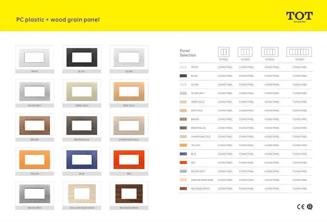 3 Gang Wall Switch and Sockets Outlets for Italy and Europe