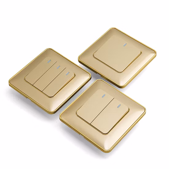 S3 Modern UK Acrylic Dimmer Switch WiFi Smart Home Light Switch Socket Wall Sockets with USB C