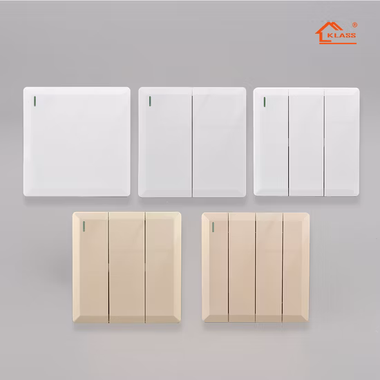 터치 스위치가 있는 스마트 고품질 강화 유리 벽 조명 소켓, 스위치가 있는 초박형 범용 유리 소켓 3 5