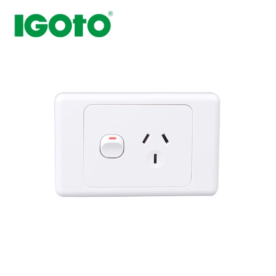 Igoto Australia 표준 10A 이중 소켓(2개 포트 포함) 2.1A USB