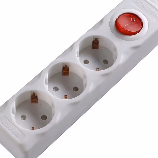 여성 유연한 전기 프랑스어 독일어 멀티 확장 플러그